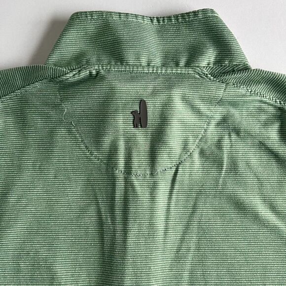 johnnie-O x Cisco Brewers Nantucket Vaughn Striped Performance Zip Men's Small - Picture 13 of 14